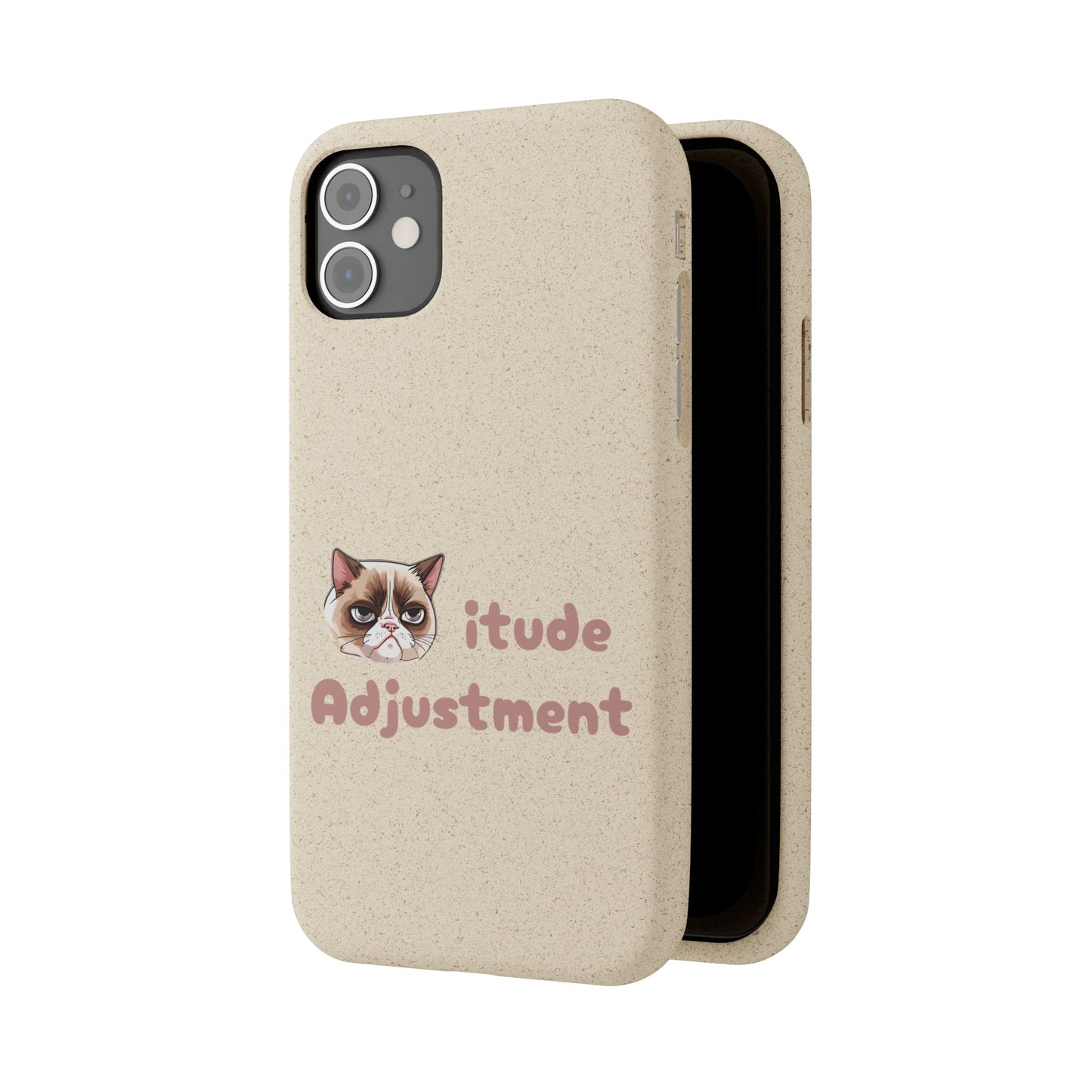 Phone Case - Cat-itude Adjustment Biodegradable Phone Case