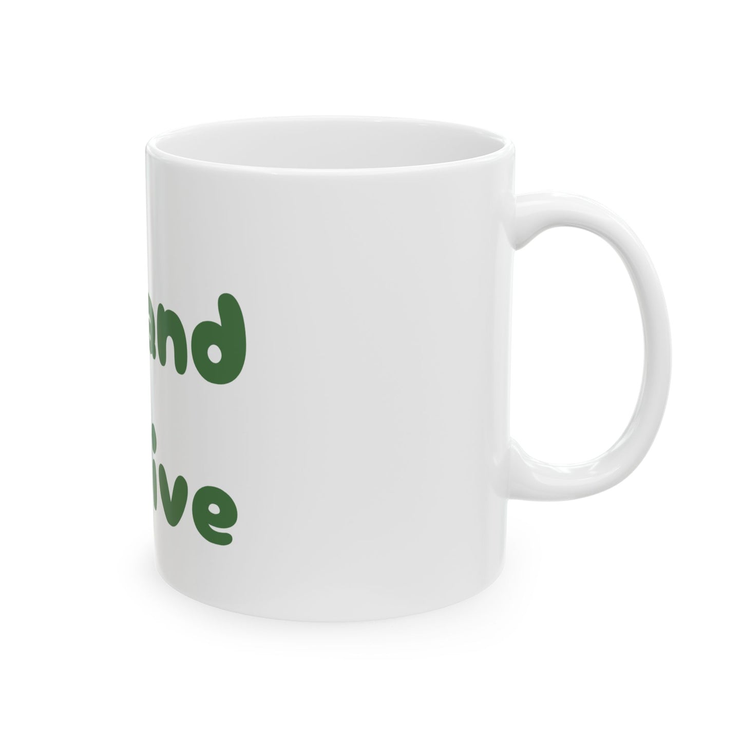 Leaf and Let Live Coffee Mug 11oz