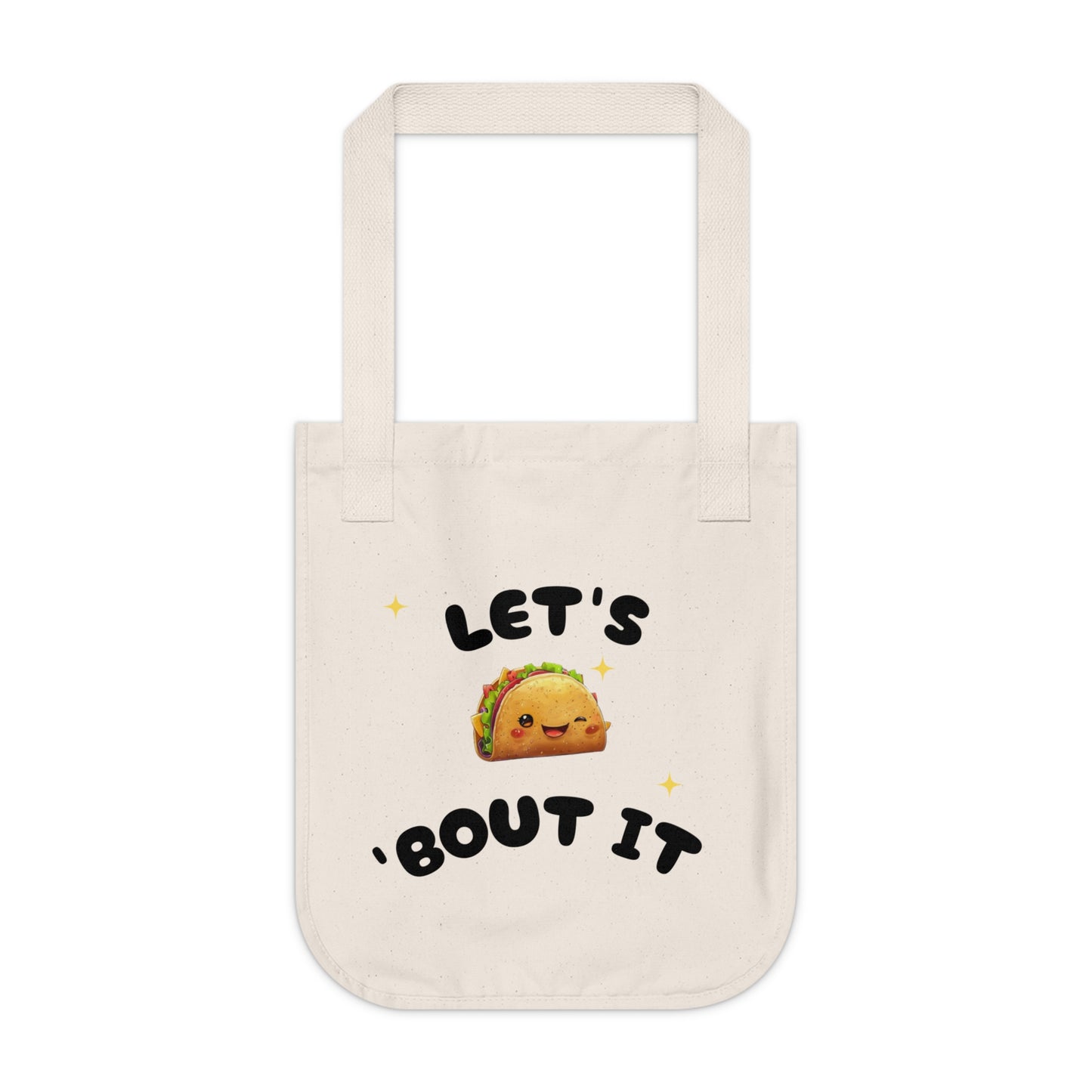 Cute Taco Tote Bag - Sustainable and Eco-Friendly