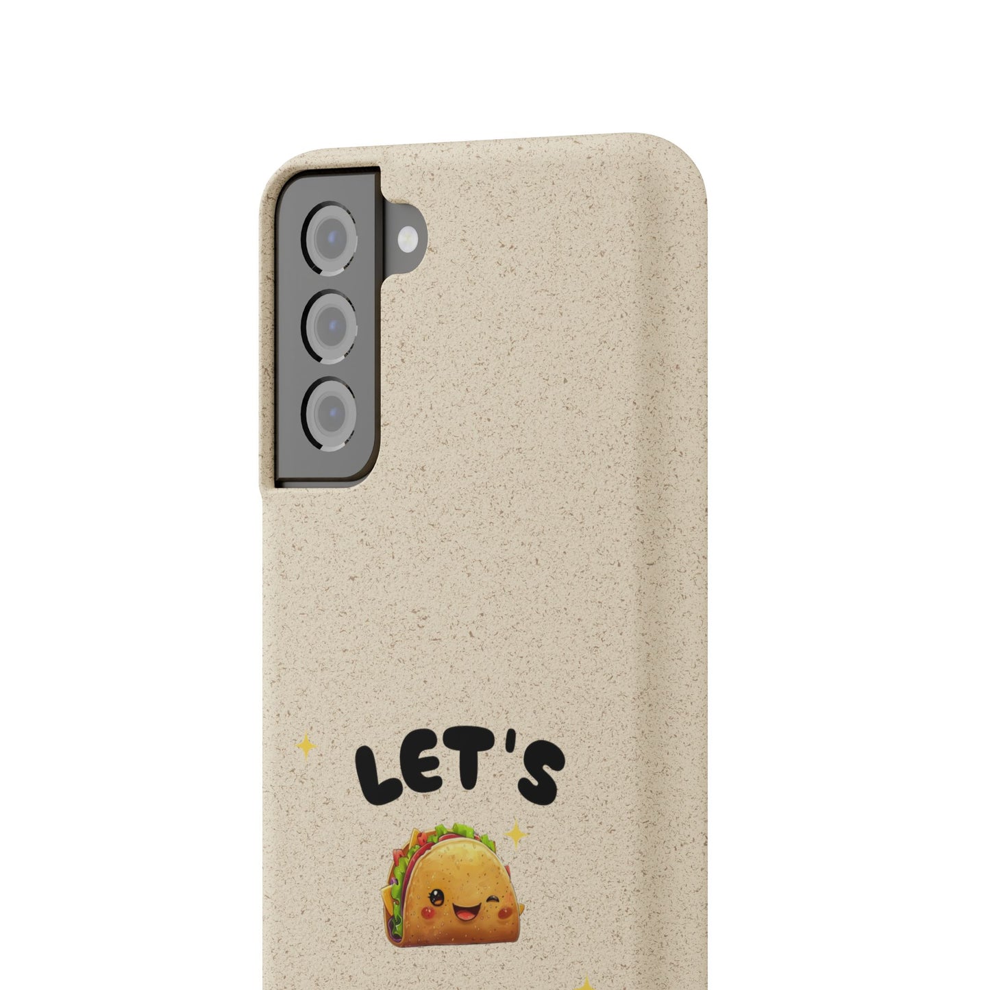 Let's Taco 'Bout It Design - Biodegradable Phone Case