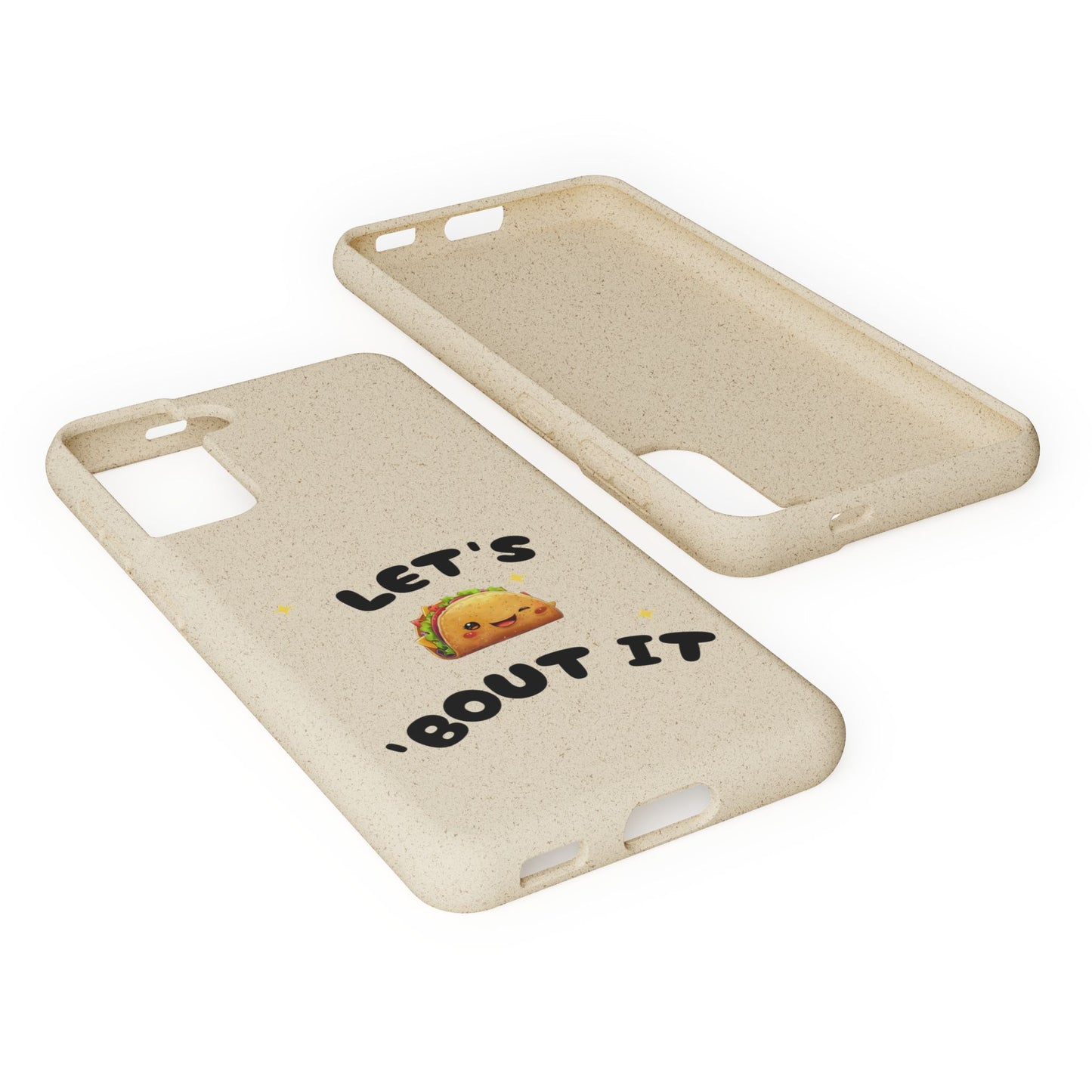 Let's Taco 'Bout It Design - Biodegradable Phone Case