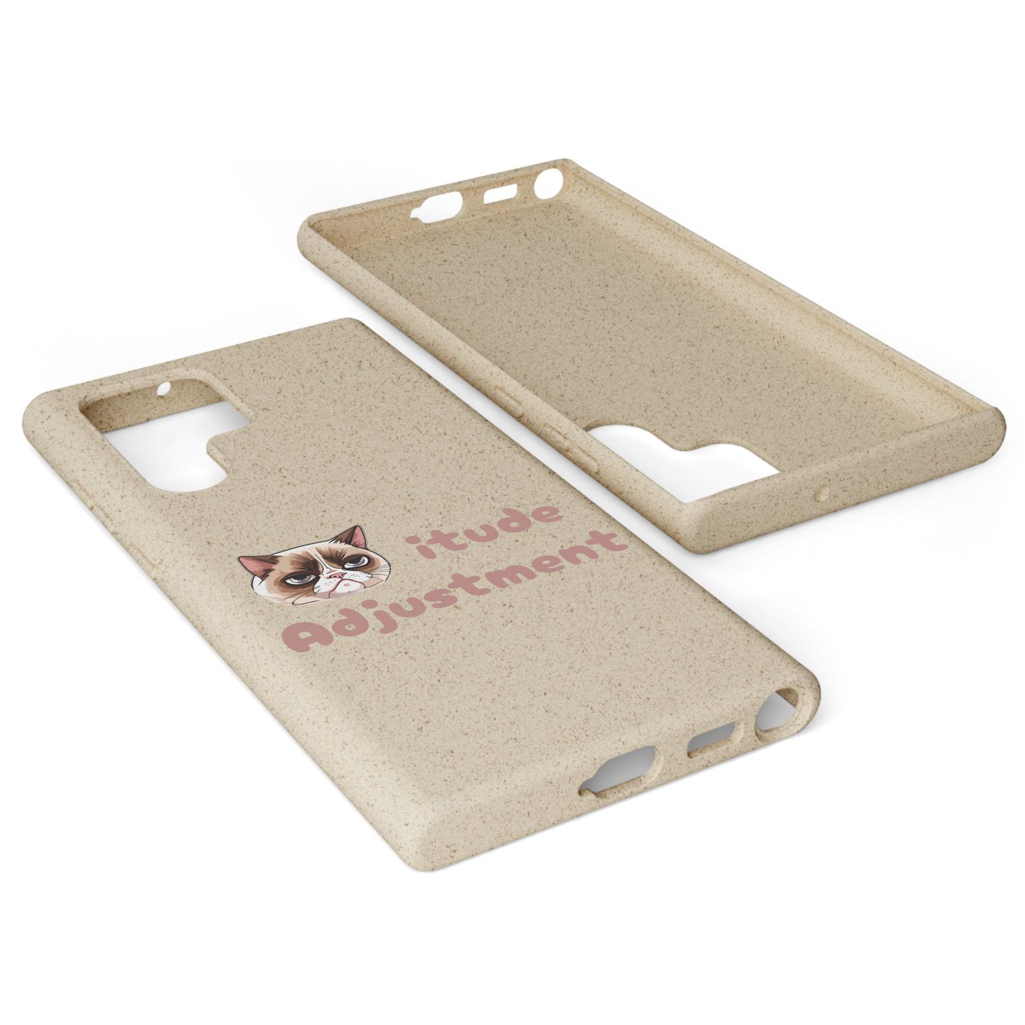 Phone Case - Cat-itude Adjustment Biodegradable Phone Case