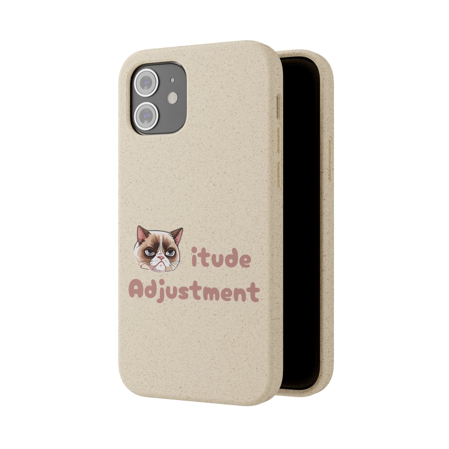 Phone Case - Cat-itude Adjustment Biodegradable Phone Case