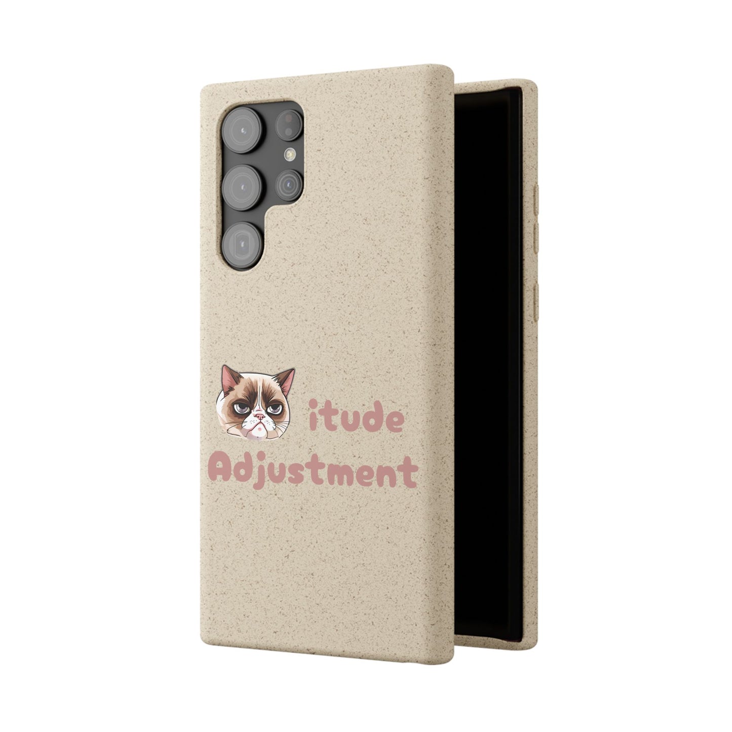 Phone Case - Cat-itude Adjustment Biodegradable Phone Case