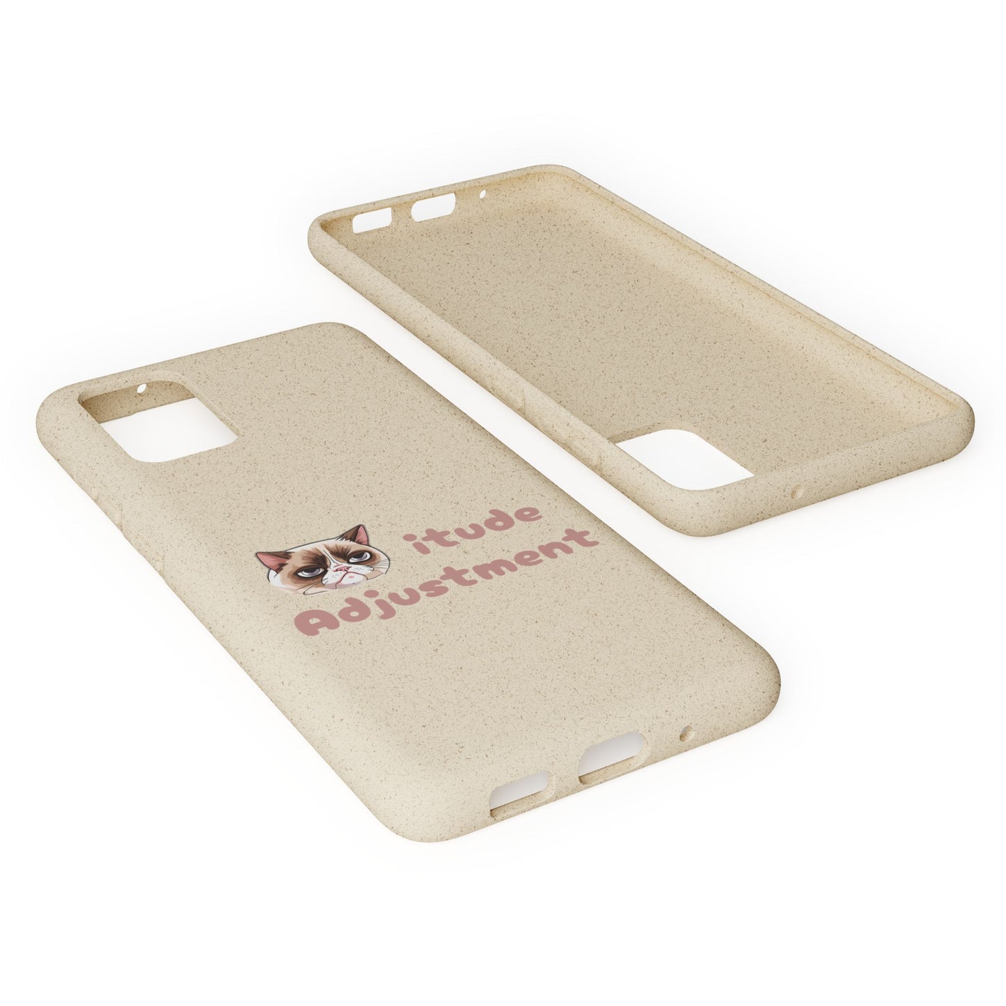 Phone Case - Cat-itude Adjustment Biodegradable Phone Case