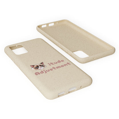 Phone Case - Cat-itude Adjustment Biodegradable Phone Case