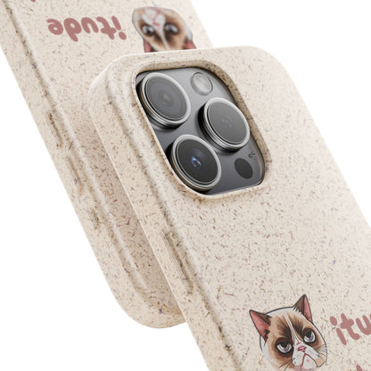 Phone Case - Cat-itude Adjustment Biodegradable Phone Case
