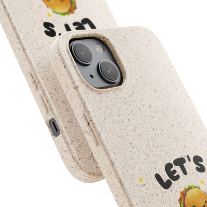 Let's Taco 'Bout It Design - Biodegradable Phone Case