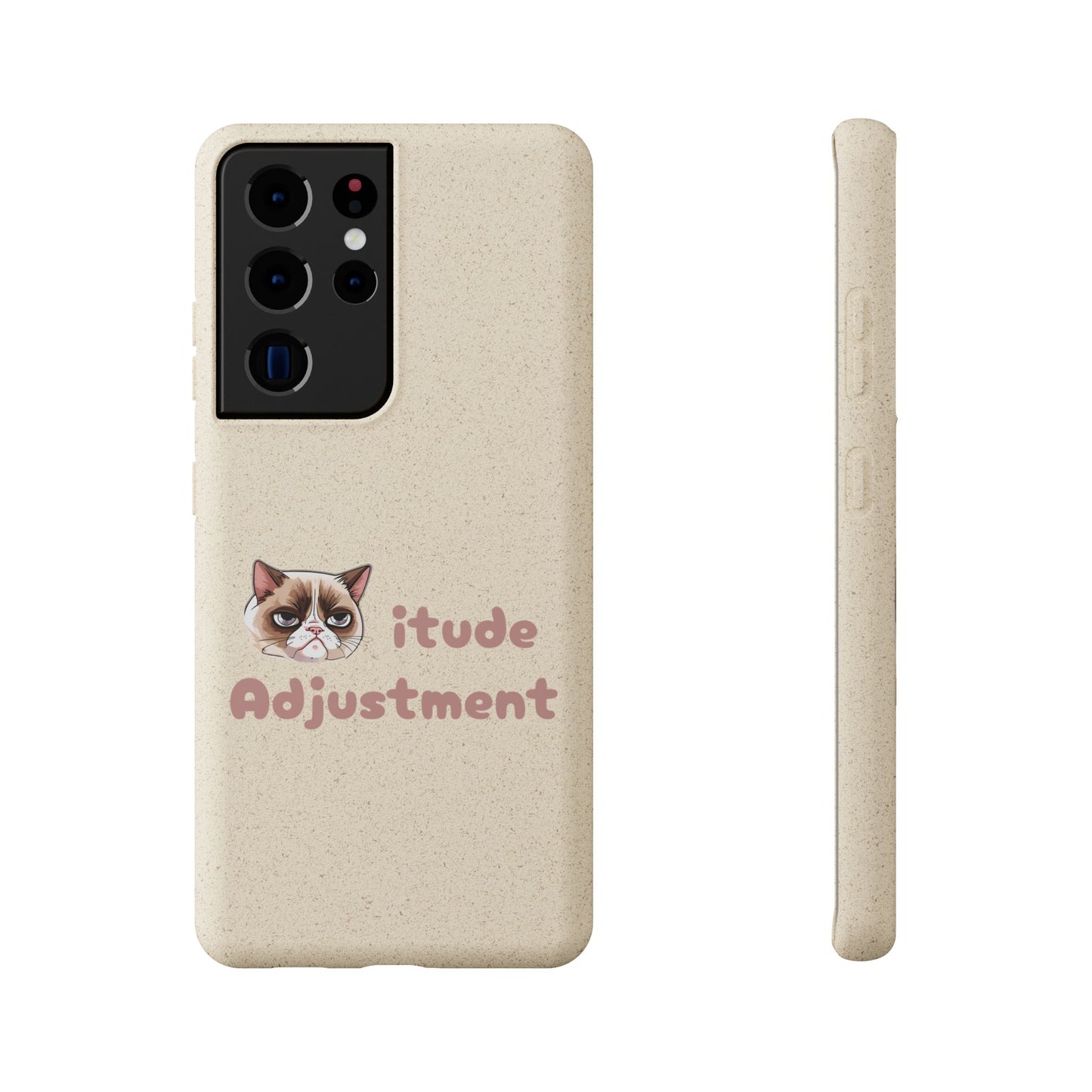 Phone Case - Cat-itude Adjustment Biodegradable Phone Case