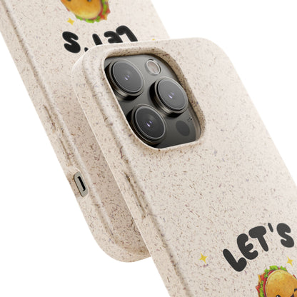 Let's Taco 'Bout It Design - Biodegradable Phone Case