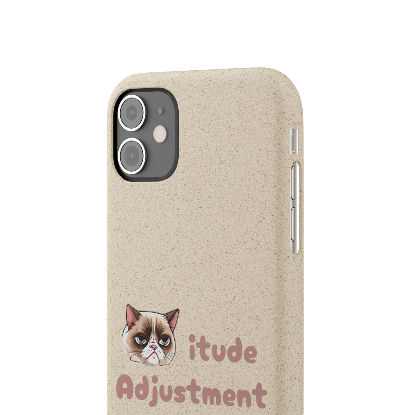 Phone Case - Cat-itude Adjustment Biodegradable Phone Case
