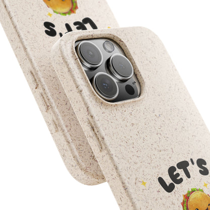 Let's Taco 'Bout It Design - Biodegradable Phone Case