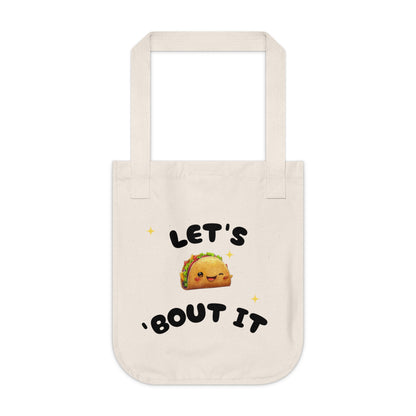 Cute Taco Tote Bag - Sustainable and Eco-Friendly