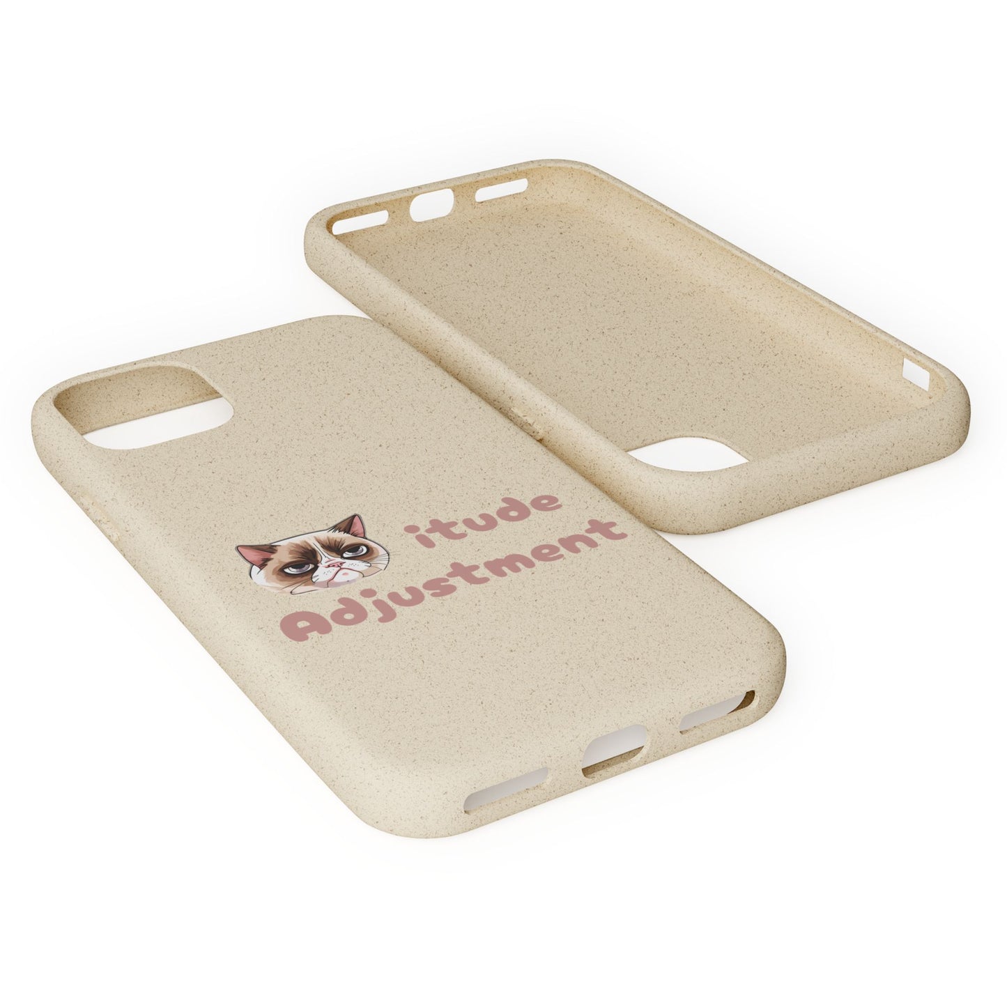 Phone Case - Cat-itude Adjustment Biodegradable Phone Case