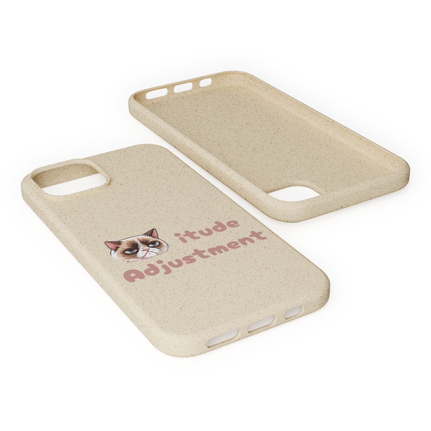 Phone Case - Cat-itude Adjustment Biodegradable Phone Case