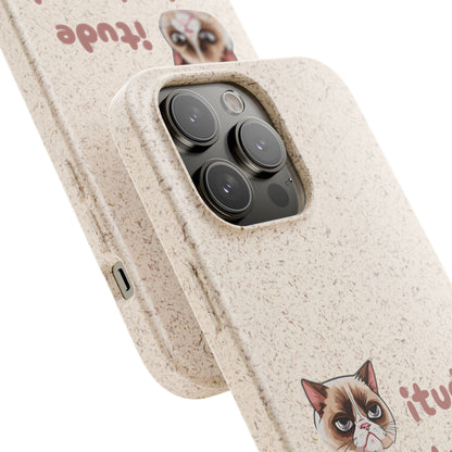 Phone Case - Cat-itude Adjustment Biodegradable Phone Case