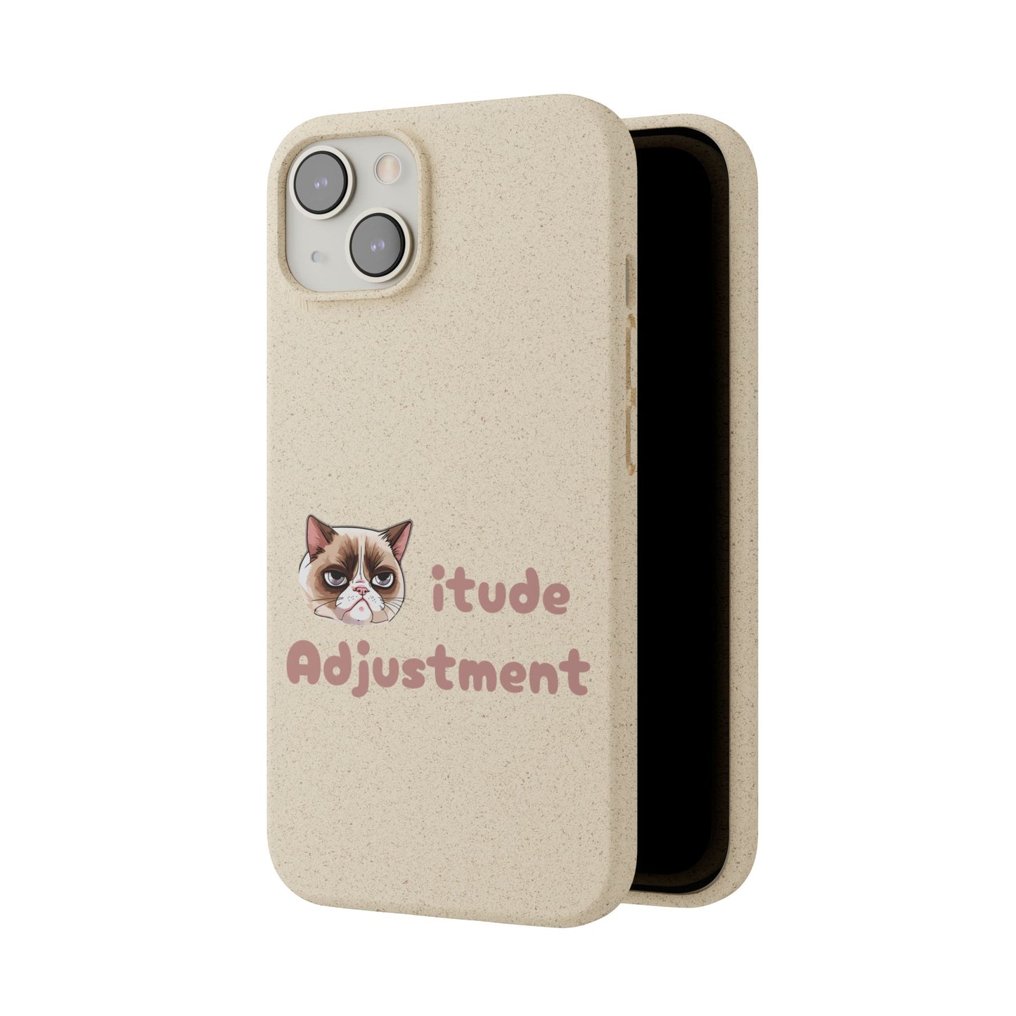 Phone Case - Cat-itude Adjustment Biodegradable Phone Case