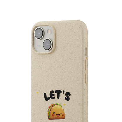 Let's Taco 'Bout It Design - Biodegradable Phone Case