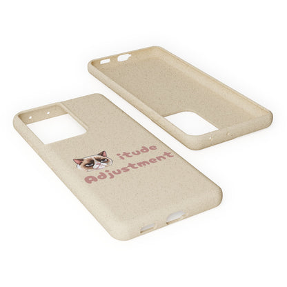 Phone Case - Cat-itude Adjustment Biodegradable Phone Case