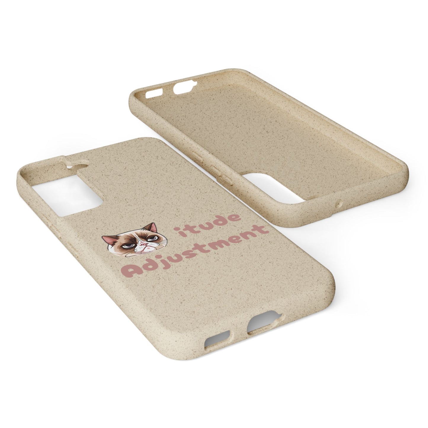 Phone Case - Cat-itude Adjustment Biodegradable Phone Case